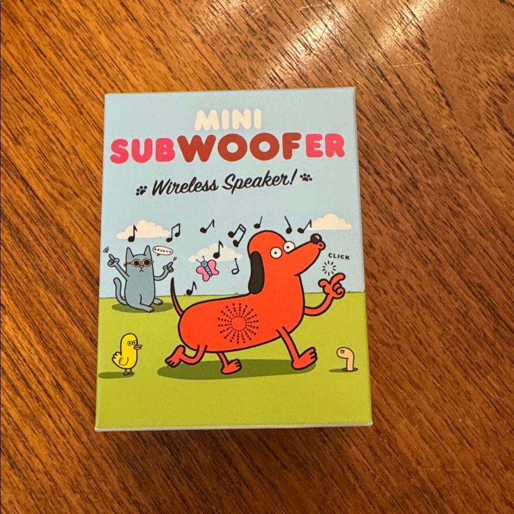 Mini “Subwoofer” Wireless Speaker